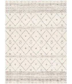 Surya Roma ROM2338 White Medium Gray Area Rug 5 ft. 3 in. X 7 ft. 1 in. Rectangle