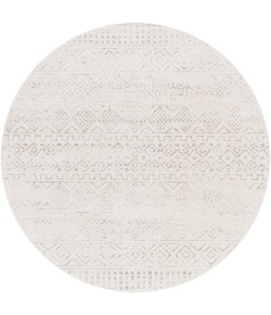 Livabliss Roma ROM2341 Medium Gray Light Gray Area Rug 6 ft. 7 in. Round