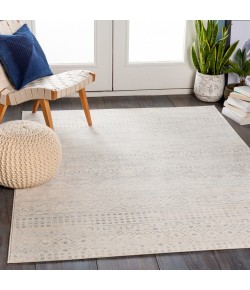 Surya Roma ROM2341 Medium Gray Light Gray Area Rug 5 ft. 3 in. X 7 ft. 1 in. Rectangle