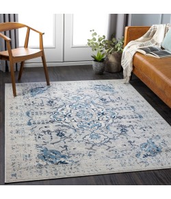 Livabliss Roma ROM2357 Cream Sky Blue Area Rug 9 ft. X 12 ft. 3 in. Rectangle