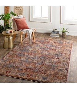 Livabliss Arya RYA2303 Dark Red Light Olive Area Rug 8 ft. 10 in. X 12 ft. 10 in. Rectangle