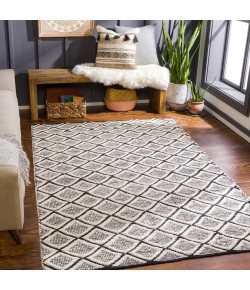 Surya Santa Barbara SBB2300 Black Cream Area Rug 8 ft. X 10 ft. Rectangle