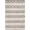 Surya Santa Barbara SBB2301 Cream Black Area Rug 2 ft. 6 in. X 8 ft. Runner