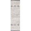 Surya Santa Barbara SBB2303 Cream Black Area Rug 2 ft. 6 in. X 8 ft. Runner