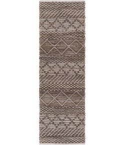 Surya Santa Barbara SBB2305 Charcoal Light Beige Area Rug 2 ft. 6 in. X 8 ft. Runner