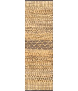 Surya Santa Barbara SBB2306 Tan Black Area Rug 2 ft. 6 in. X 8 ft. Runner