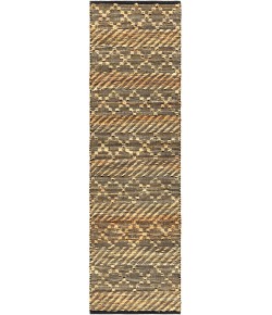 Surya Santa Barbara SBB2312 Tan Black Area Rug 2 ft. 6 in. X 8 ft. Runner