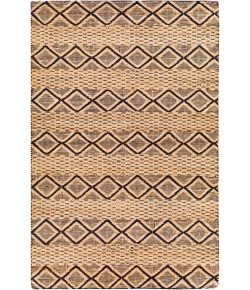 Surya Santa Barbara SBB2313 Tan Black Area Rug 6 ft. X 9 ft. Rectangle