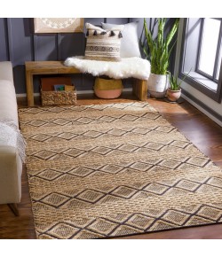 Surya Santa Barbara SBB2313 Tan Black Area Rug 6 ft. X 9 ft. Rectangle