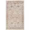 Surya Sabine SBN1001 Light Gray Khaki Area Rug 6 ft. X 9 ft. Rectangle