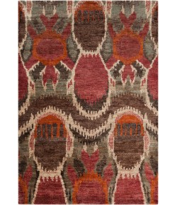 Surya Scarborough SCR5130 Burnt Orange Dark Brown Area Rug 5 ft. X 8 ft. Rectangle