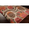 Surya Scarborough SCR5130 Burnt Orange Dark Brown Area Rug 2 ft. X 3 ft. Rectangle