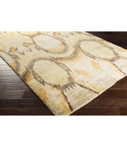 Surya Scarborough SCR5153 Bright Yellow Khaki Area Rug 2 ft. 6 in. X 8 ft. Runner