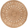 Surya Sundaze SDZ1008 Wheat Area Rug 8 ft. Round