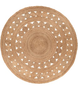 Surya Sundaze SDZ1008 Wheat Area Rug 8 ft. Round