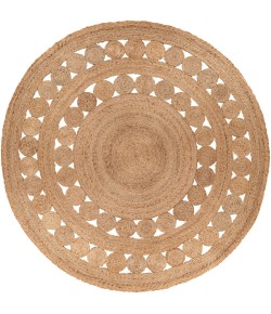 Surya Sundaze SDZ1008 Wheat Area Rug 3 ft. Round