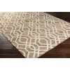 Surya Seaport SET3012 Camel White Area Rug 3 ft. 3 in. X 5 ft. 3 in. Rectangle