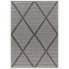 Livabliss San Diego SFG2317 Medium Grey Charcoal Area Rug 6 ft. 7 in. X 9 ft. Rectangle