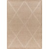 Livabliss San Diego SFG2318 Khaki Taupe Area Rug 6 ft. 7 in. X 9 ft. Rectangle