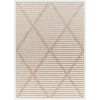 Livabliss San Diego SFG2319 Taupe Light Grey Area Rug 6 ft. 7 in. X 9 ft. Rectangle