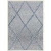 Livabliss San Diego SFG2320 Light Grey Pewter Area Rug 6 ft. 7 in. X 9 ft. Rectangle