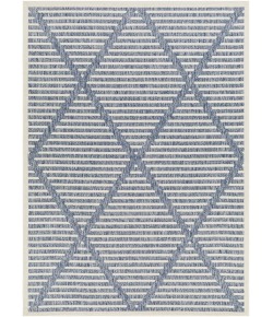 Livabliss San Diego SFG2320 Light Grey Pewter Area Rug 6 ft. 7 in. X 9 ft. Rectangle