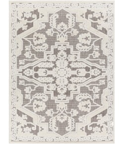 Livabliss San Diego SFG2340 Light Grey Taupe Area Rug 6 ft. 7 in. X 9 ft. Rectangle