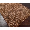 Surya Shibui SH1211 Chocolate Tan Area Rug 5 ft. X 8 ft. Rectangle