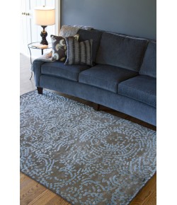 Surya Shibui SH7413 Denim Dark Brown Area Rug 9 ft. X 13 ft. Rectangle