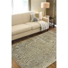 Surya Shibui SH7416 Gray Tan Pale Celery Area Rug 4 ft. X 6 ft. Rectangle