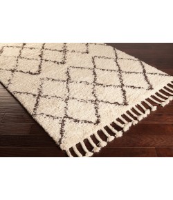 Surya Sherpa SHP8001 Dark Brown Cream Area Rug 8 ft. X 10 ft. Rectangle