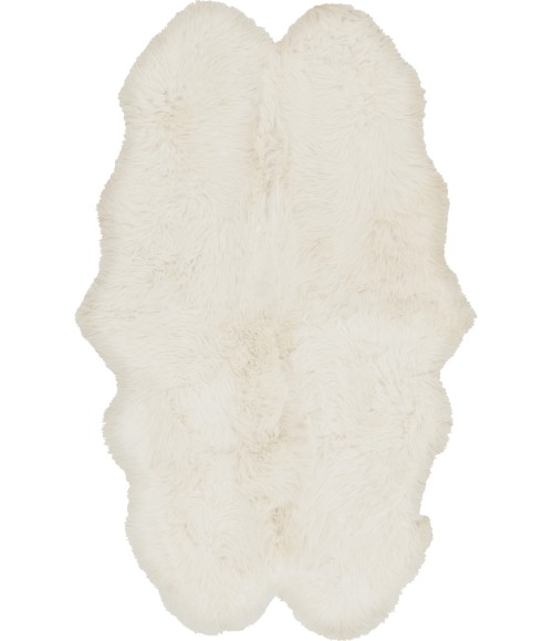 SHEEPSKIN RUG Surya Sheepskin SHS-9600-4x6 rug