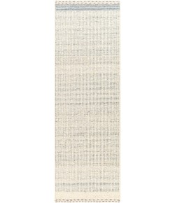 Livabliss Sadie SID2303 Denim Cream Area Rug 2 ft. 6 in. X 8 ft. Runner