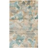 Surya Slice Of Nature SLI6407 Ice Blue Dark Green Area Rug 5 ft. X 8 ft. Rectangle