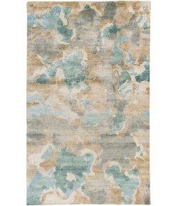 Surya Slice Of Nature SLI6407 Ice Blue Dark Green Area Rug 8 ft. X 11 ft. Rectangle