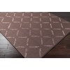 Surya Stallman SLM1017 Dark Brown Ivory Area Rug 9 ft. X 13 ft. Rectangle
