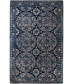 Surya Smithsonian SMI2112 Dark Blue Light Gray Area Rug 3 ft. 3 in. X 5 ft. 3 in. Rectangle