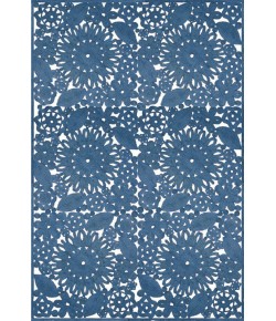 Surya Sanibel SNB4015 Bright Blue Area Rug 8 ft. Round