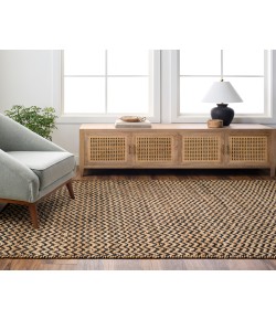 Livabliss Selanik SNK2302 Camel Dark Purple Area Rug 9 ft. X 12 ft. Rectangle