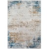 Surya Solar SOR2301 Sky Blue Dark Blue Area Rug 6 ft. 7 in. X 9 ft. 6 in. Rectangle