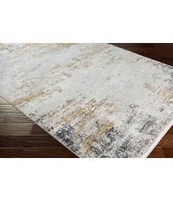 Surya Solar SOR2302 Medium Gray Taupe Area Rug 3 ft. X 9 ft. 10 in. Runner