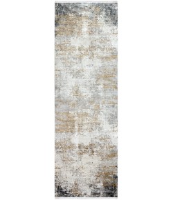 Surya Solar SOR2302 Medium Gray Taupe Area Rug 3 ft. X 8 ft. Runner