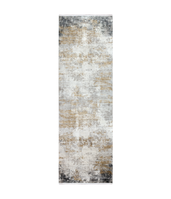 Surya Solar SOR2302 Medium Gray Taupe Area Rug 3 ft. X 9 ft. 10 in. Runner