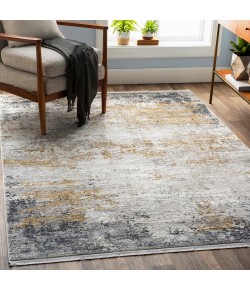 Surya Solar SOR2302 Charcoal Gray Area Rug 6 ft. 7 in. X 9 ft. 6 in. Rectangle