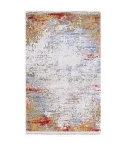 Surya Solar SOR2303 Burnt Orange Bright Yellow Area Rug 3 ft. X 8 ft. Runner