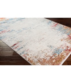 Surya Solar SOR2303 Burnt Orange Bright Yellow Area Rug 3 ft. X 9 ft. 10 in. Runner