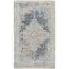 Surya Solar SOR2306 Sky Blue Dark Blue Area Rug 3 ft. X 5 ft. Rectangle