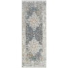 Surya Solar SOR2306 Sky Blue Dark Blue Area Rug 3 ft. X 8 ft. Runner