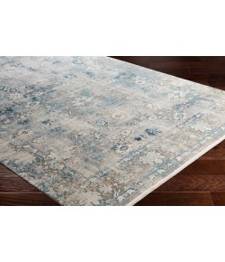 Surya Solar SOR2307 Sky Blue Dark Blue Area Rug 7 ft. 6 in. X 11 ft. 2 in. Rectangle