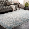 Surya Solar SOR2314 Medium Gray Aqua Area Rug 10 ft. X 14 ft. Rectangle